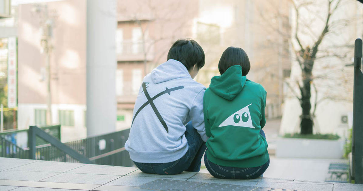 フーディにもバックプリントがやってきた！という忍者スリスリくん