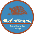 藤原徹司／TIS会員／レトロでちょっとリアルなイラストレーション／月イチラジオ ( Twitteppo )