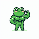 ムキムキマッチョかえる ( aco_guitar_BOC )