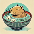 何にでも浸かるカピバラたち ( kappikapikapikapibara )