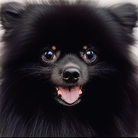 BlackPomeranian ( black_pomeranian )